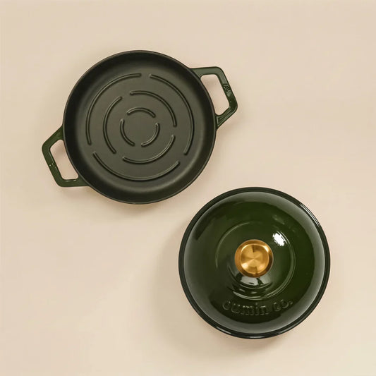 No. 8 Enamel Cast Iron Bread Oven (20cm)