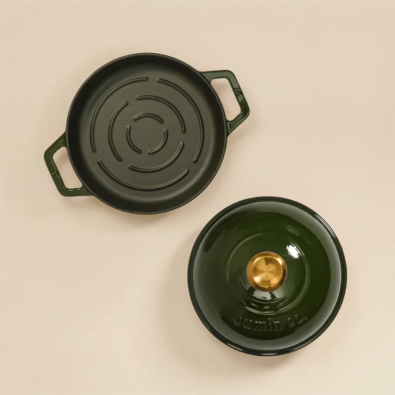 No. 8 Enamel Cast Iron Bread Oven (20cm)