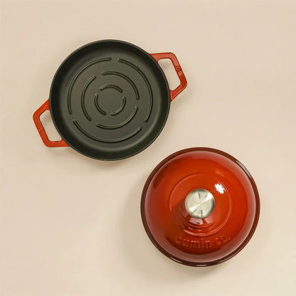 No. 8 Enamel Cast Iron Bread Oven (20cm)