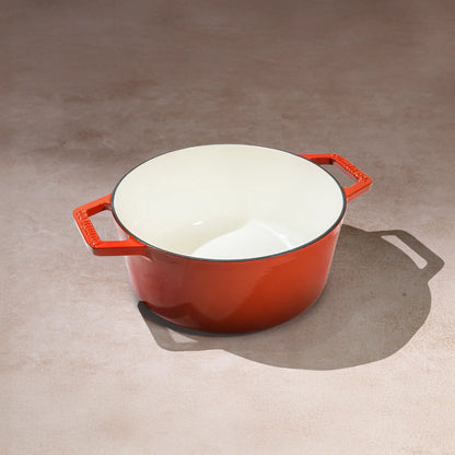 No. 8 Enamel Cast Iron Dutch Oven (2.5L)