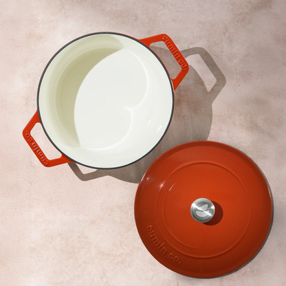 No. 10 Enamel Cast Iron Dutch Oven (5L)