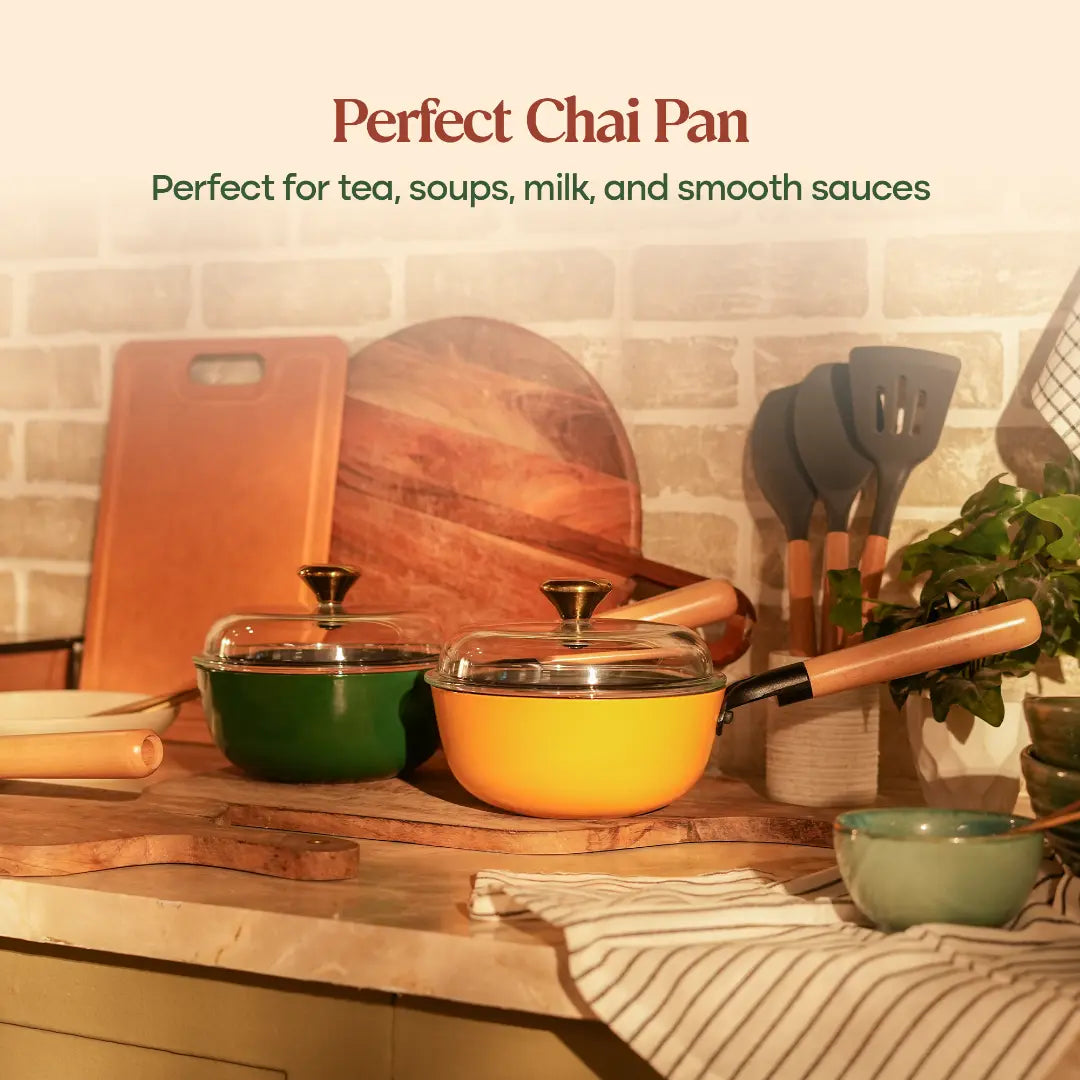 No. 7 Enamel Cast Iron Sauce Pan (1.3L)