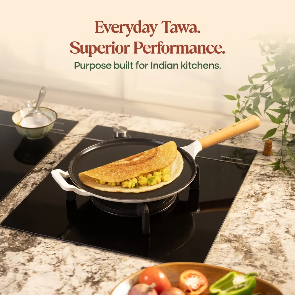No. 11 Enamel Cast Iron Dosa Tawa (28cm)