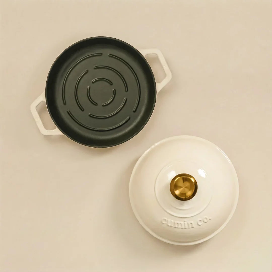 No. 8 Enamel Cast Iron Bread Oven (20cm)