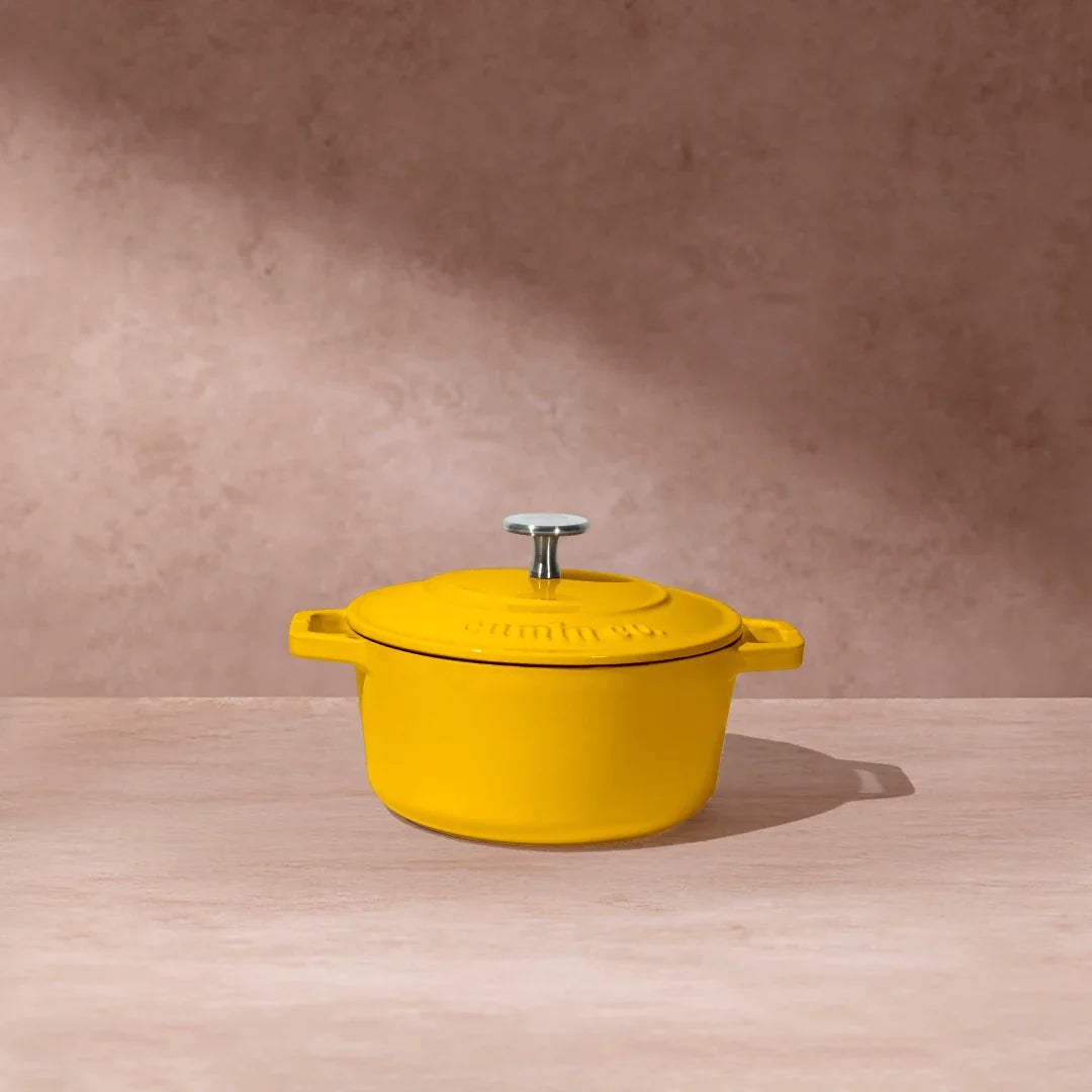 No. 6 Enamel Cast Iron Dutch Oven (1.2L)