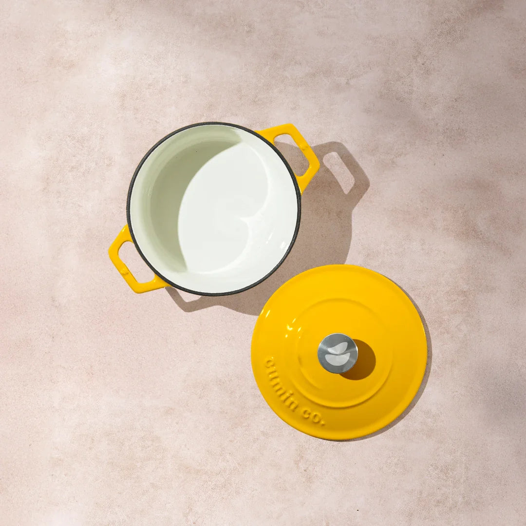 No. 6 Enamel Cast Iron Dutch Oven (1.2L)