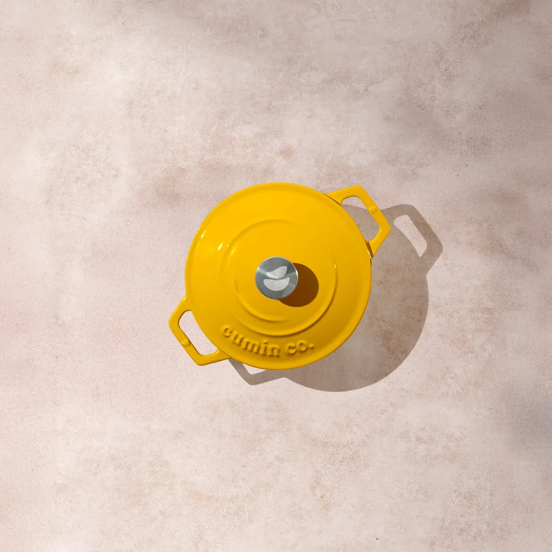 No. 6 Enamel Cast Iron Dutch Oven (1.2L)