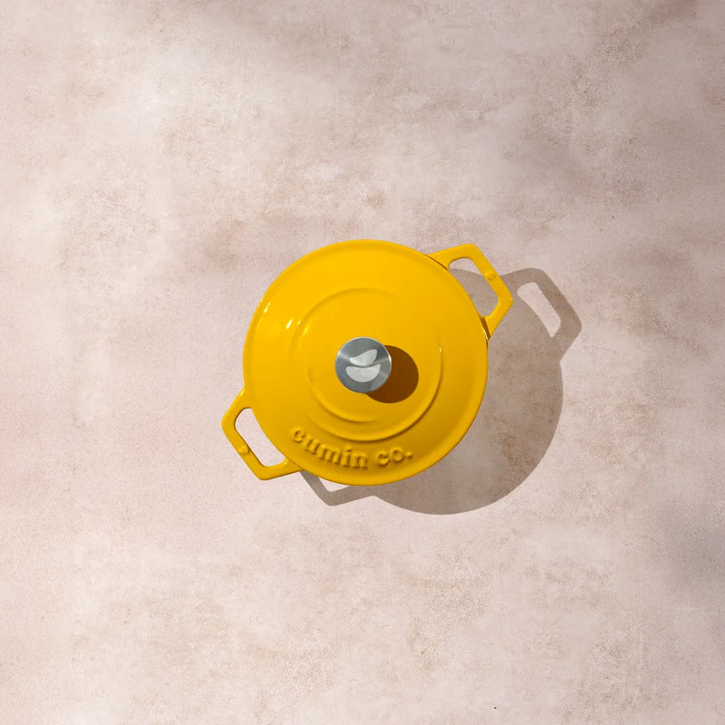 No. 6 Enamel Cast Iron Dutch Oven (1.2L)