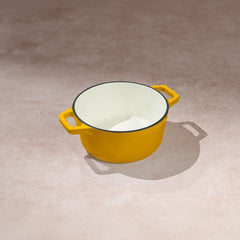 No. 6 Enamel Cast Iron Dutch Oven (1.2L)