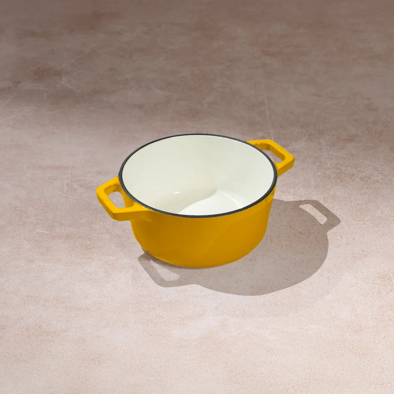 No. 6 Enamel Cast Iron Dutch Oven (1.2L)