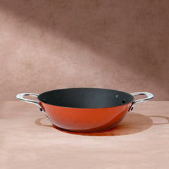 No. 11 Enamel Cast Iron Kadai LITE (3.9L)