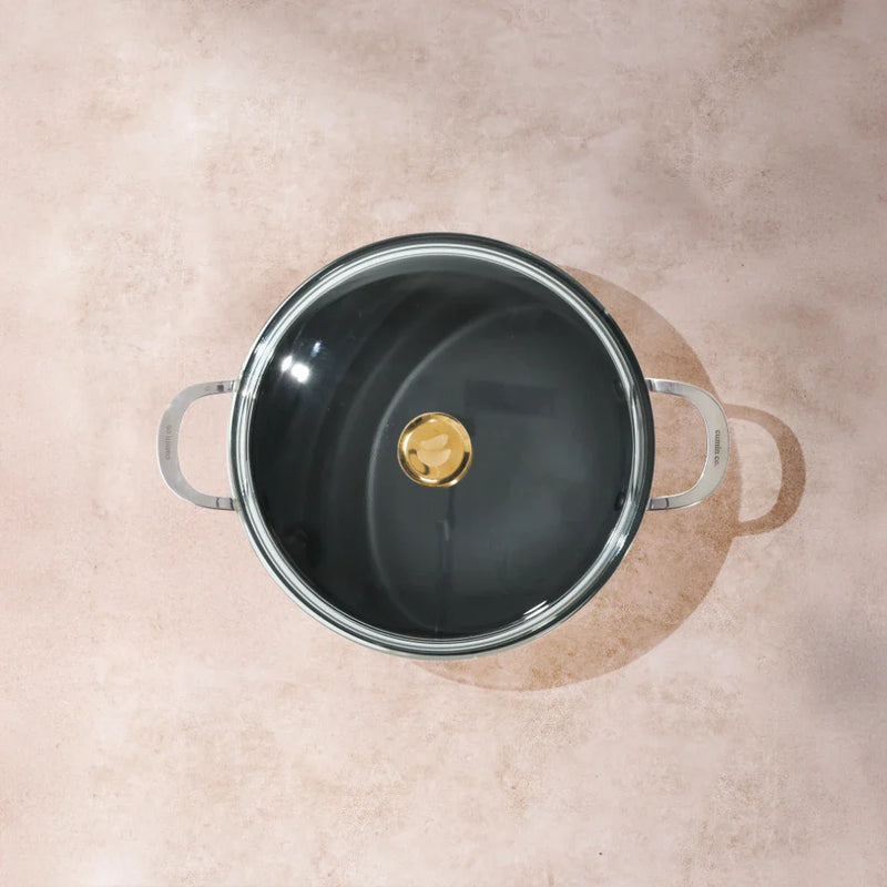 No. 9 Enamel Cast Iron Kadai LITE (2.1L)