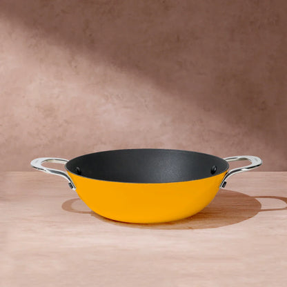 No. 11 Enamel Cast Iron Kadai LITE (3.9L)