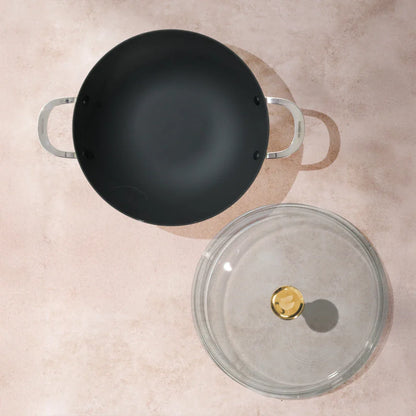 No. 11 Enamel Cast Iron Kadai LITE (3.9L)