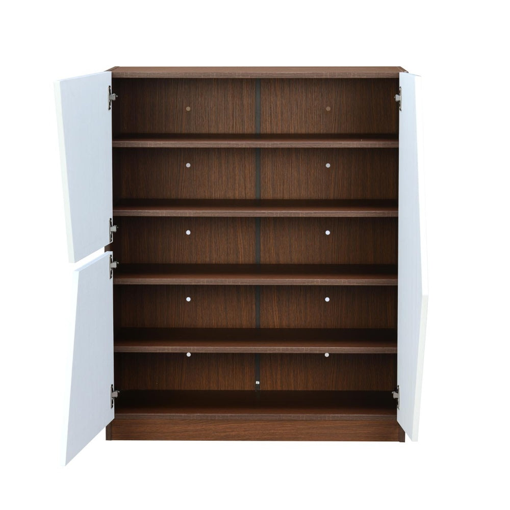 Nilkamal Tetris Shoe Cabinet (Urban Walnut)