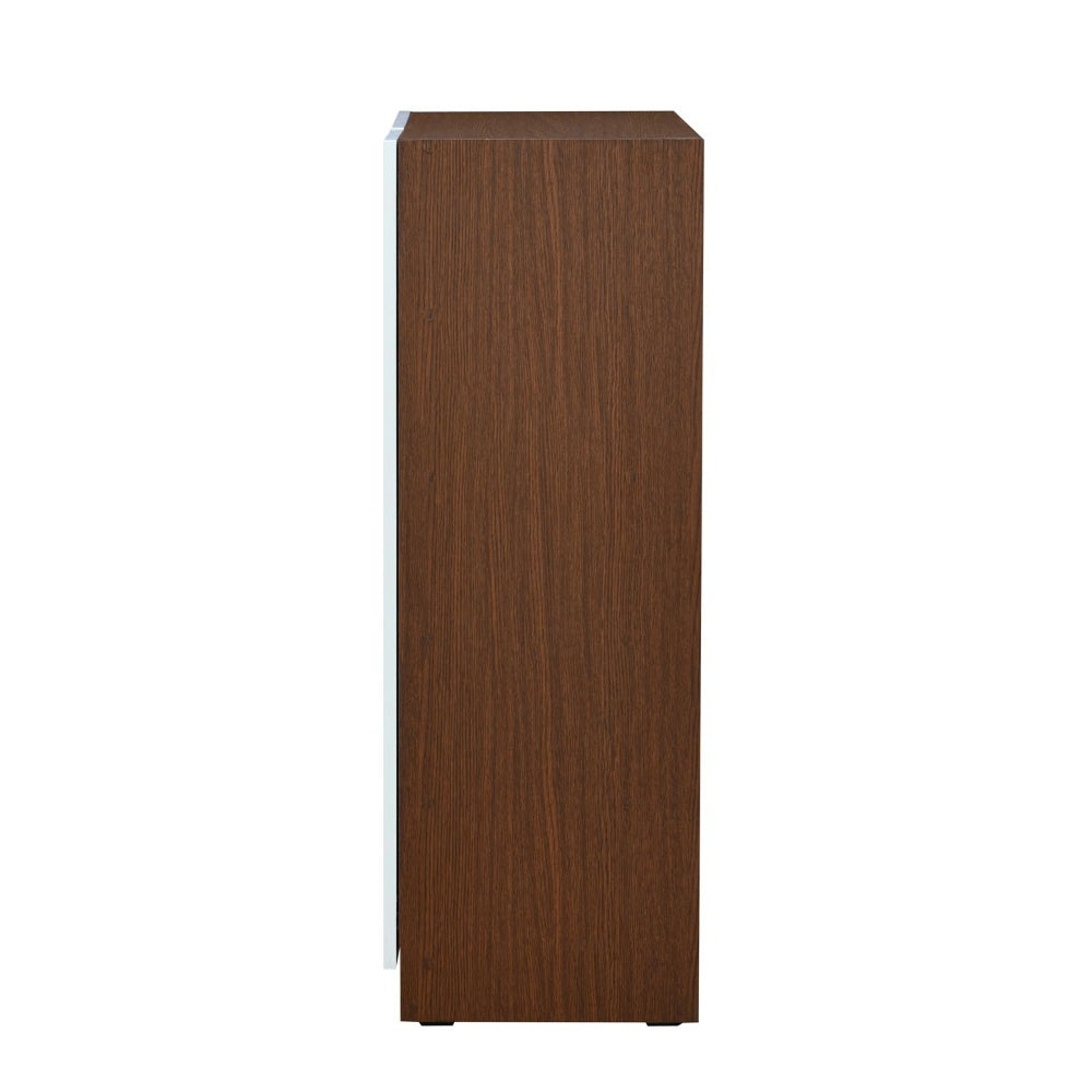 Nilkamal Tetris Shoe Cabinet (Urban Walnut)