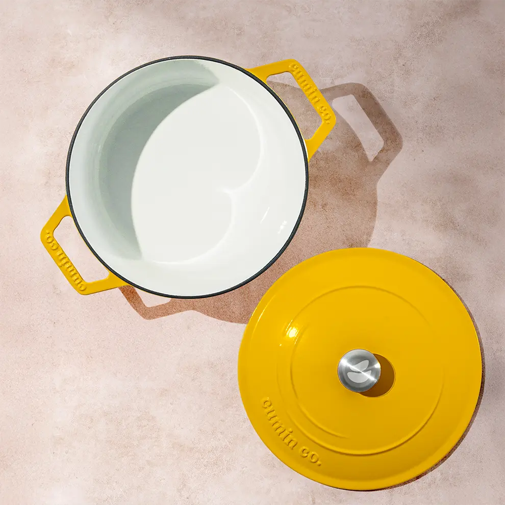 No. 10 Enamel Cast Iron Dutch Oven (5L)