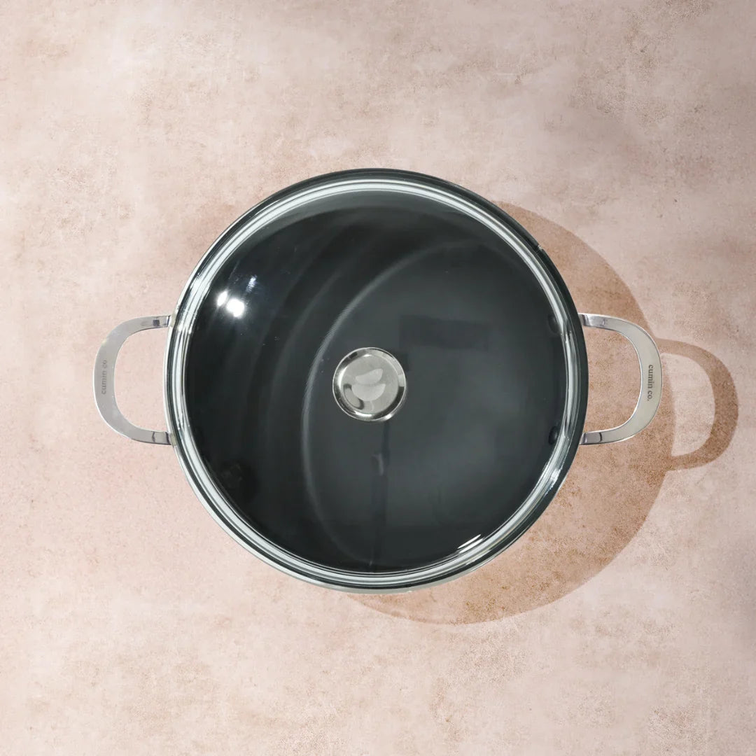 No. 11 Enamel Cast Iron Kadai LITE (3.9L)