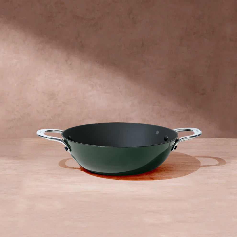 No. 9 Enamel Cast Iron Kadai LITE (2.1L)