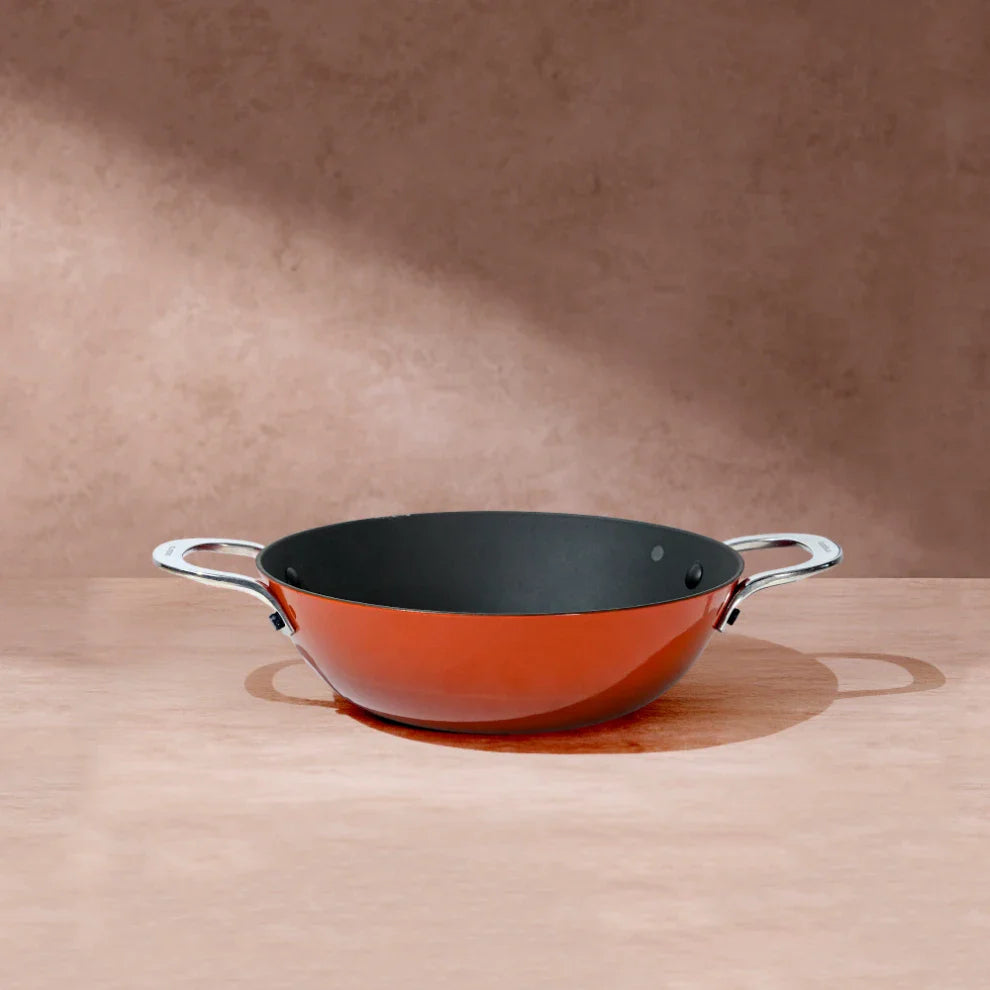 No. 9 Enamel Cast Iron Kadai LITE (2.1L)