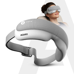 AGARO Elite Eye Massager with Air Compression, Rechargeable, Heat & Vibration-1