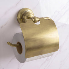 Plantex 304 Grade Stainless Steel Toilet Paper Roll Holder/Toilet Paper Holder in Bathroom/Kitchen/Bathroom Accessories - Skyllo (Antique)-1