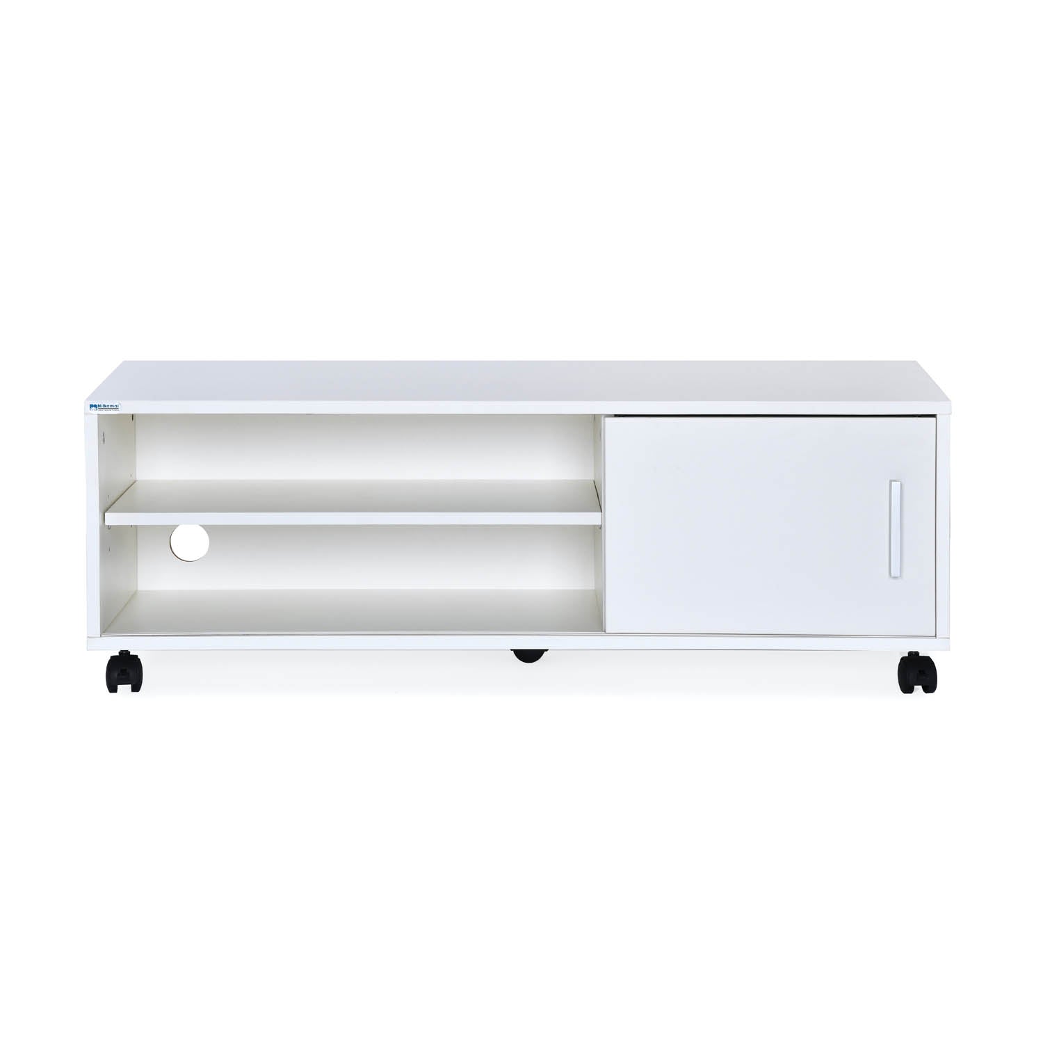 Nilkamal Cora TV Unit (Frosty White)