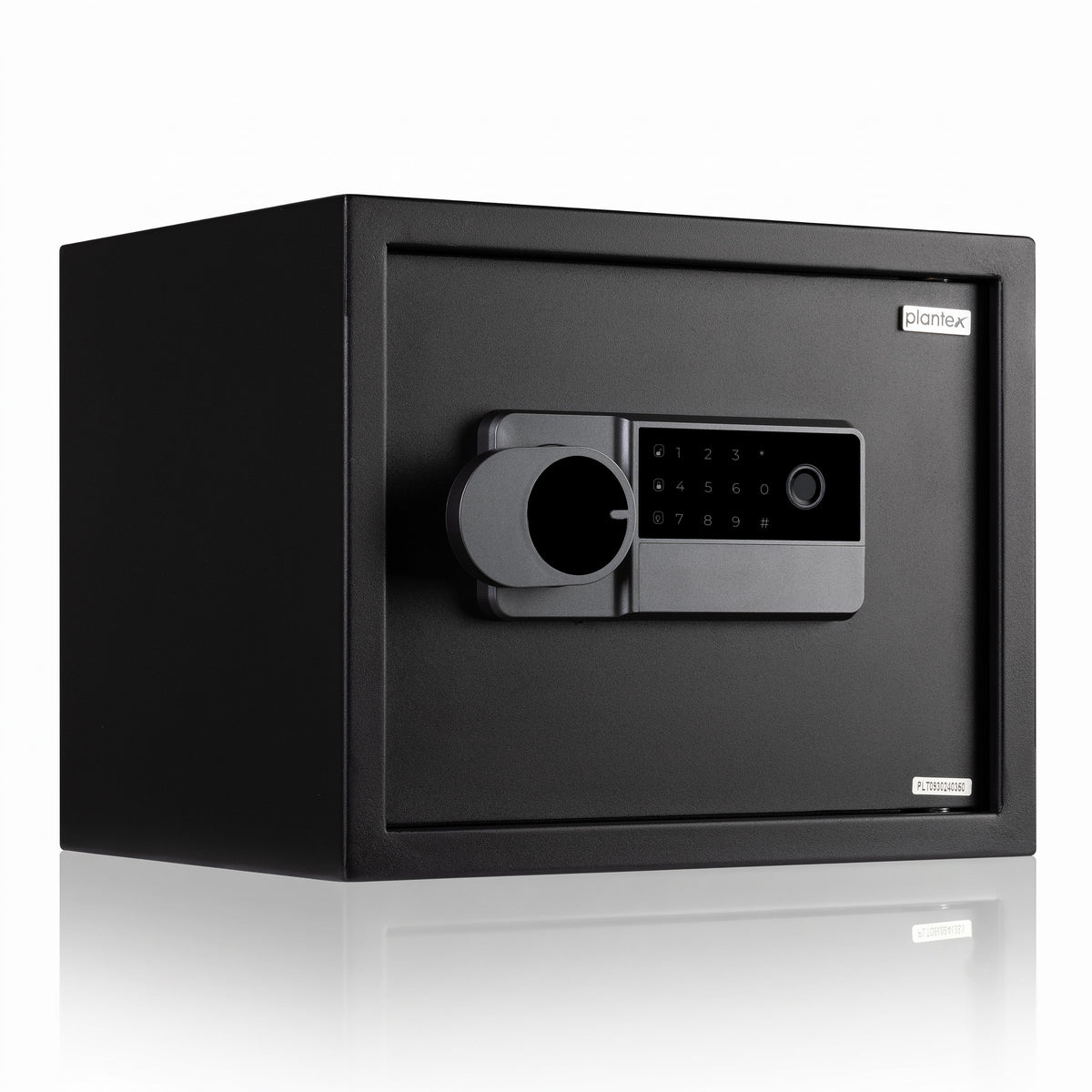 Plantex 38 Litre Digital Locker For Home/Safe Locker Box with Biometric/Touch Panel Display/Emergency Key Locks/Perfect Security Solution for Valuables/2 Years Warranty By Plantex - (Black)-1