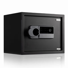 Plantex 38 Litre Digital Locker For Home/Safe Locker Box with Biometric/Touch Panel Display/Emergency Key Locks/Perfect Security Solution for Valuables/2 Years Warranty By Plantex - (Black)-1