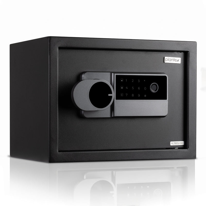 Plantex 23 Litre Digital Safe Locker for Home/Safe Locker Box with Touchscreen Panel/User Dual Code Access with Emergency Key Locks/Locker for Home Jewellery/2 Years Warranty By Plantex (Black)-1