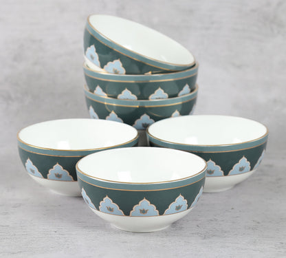 India Circus Gardenia Dreams Dinner Set (Pack Of 20), For Family of 6