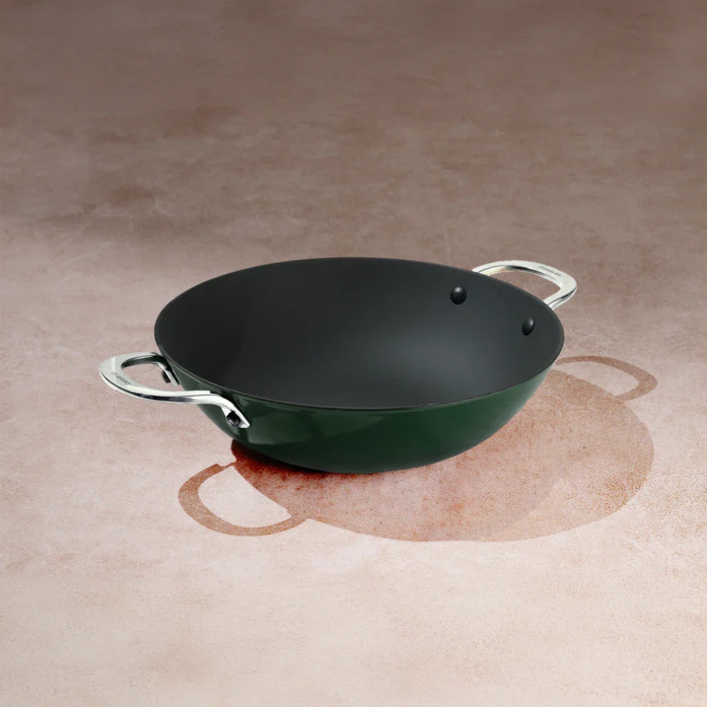 No. 9 Enamel Cast Iron Kadai LITE (2.1L)