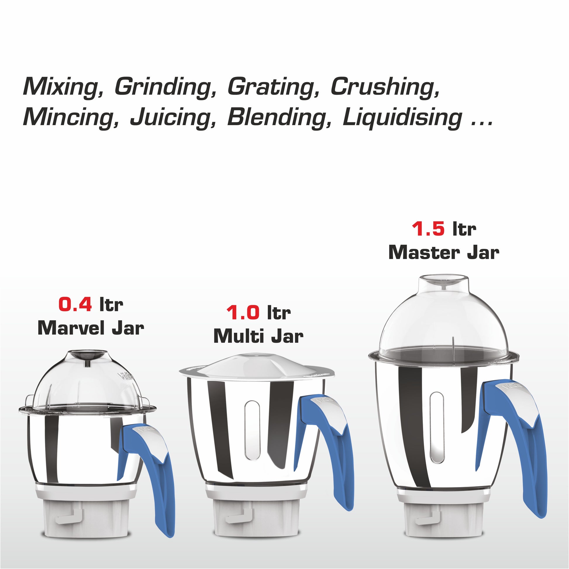 VIDIEM BLUEMIST 650W MIXER GRINDER