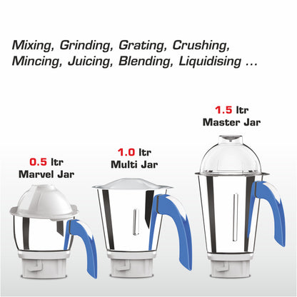 VIDIEM VSTAR SKY 750W MIXER GRINDER