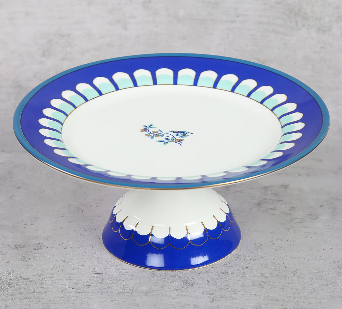 India Circus Botanical Elegance Cake Stand, 1 piece