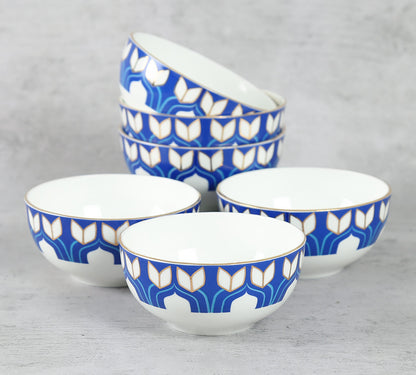 India Circus Botanical Elegance Dinner Set (Set of 20), For Family of 6