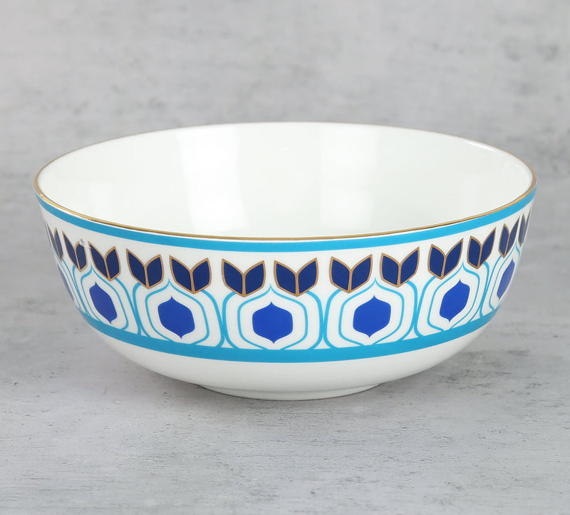 India Circus Botanical Elegance Dinner Set (Set of 20), For Family of 6