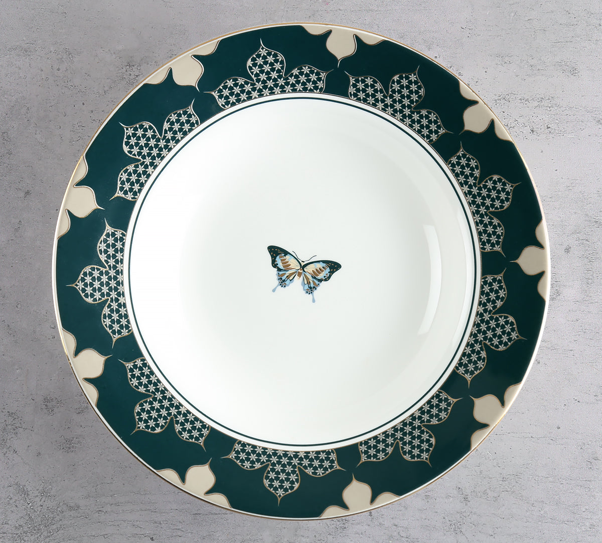 India Circus Nature's Bloom Pasta Plate Set of 2