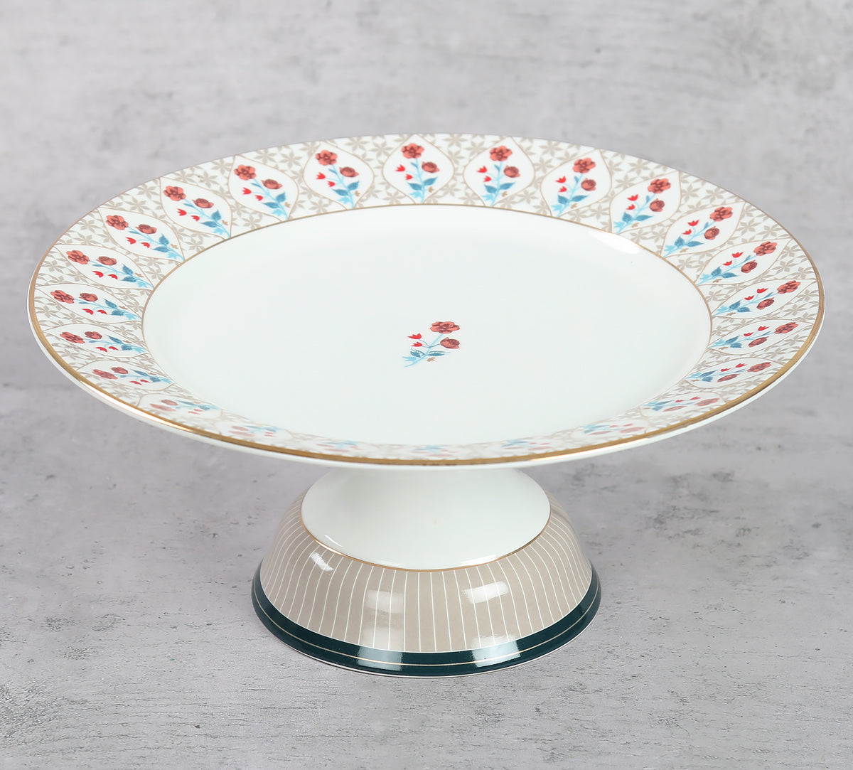 India Circus Nature's Bloom Cake Stand, 1 piece