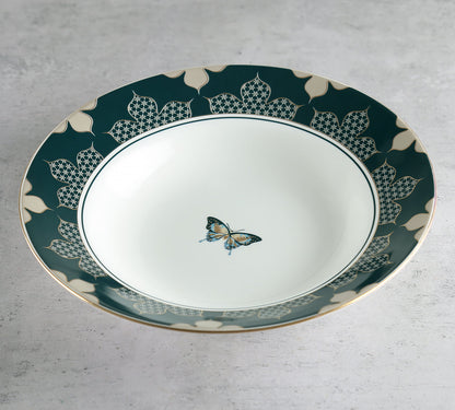 India Circus Nature's Bloom Pasta Plate Set of 2