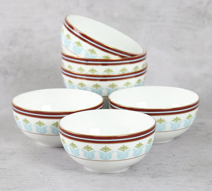 India Circus Petal Perfection Georgian Dinner Set of 20, For Family of 6