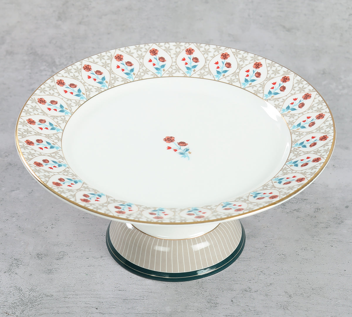 India Circus Nature's Bloom Cake Stand, 1 piece
