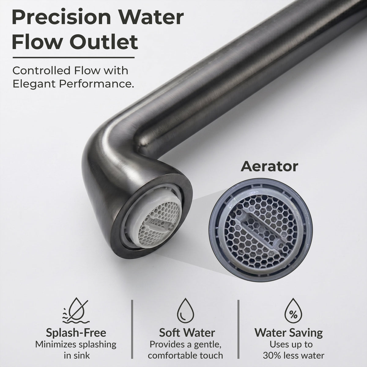 Plantex Brass Wash Basin Mixer Tap/Hot & Cold Basin Mixer Faucet/Deck Mount Pillar Spout for Bathroom Sink - Pack of 1 (APS-4600, Gun Metal)-6