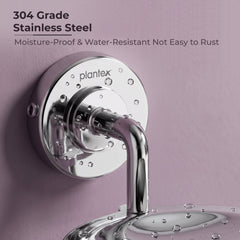 Plantex 304 Grade Stainless Steel Soap Holder for Bathroom/Wall Mounted Soap Holder/Soap Dish/Bathroom Accessories - Daizy (Chrome)-4