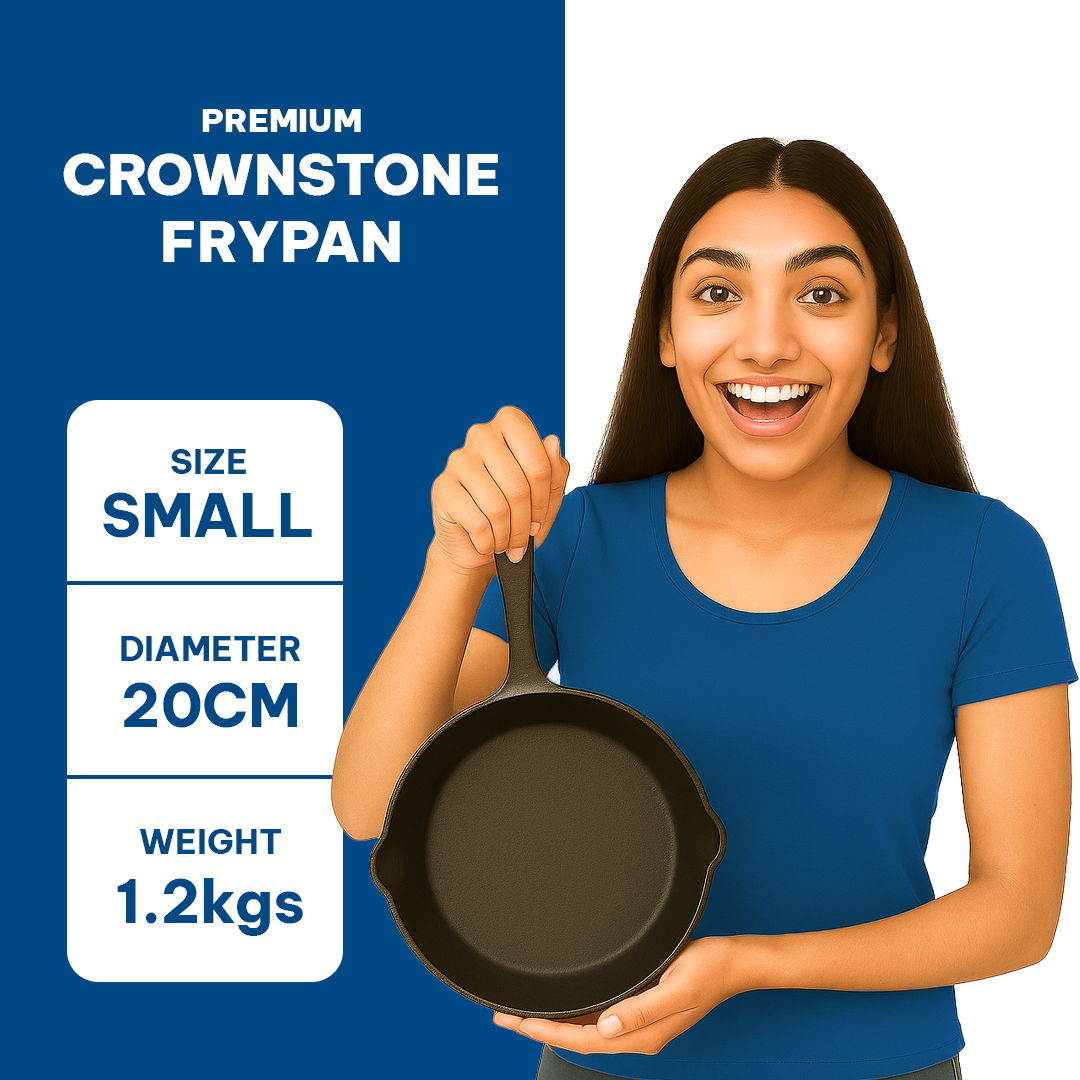 CrownStone Cast Iron Fry Pan