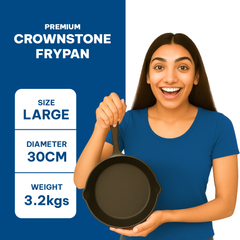 CrownStone Premium Cast Iron Tawa