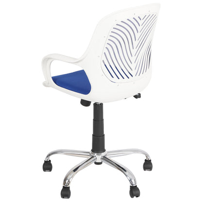 Nilkamal Yaris Mid Back Chrome Base Chair