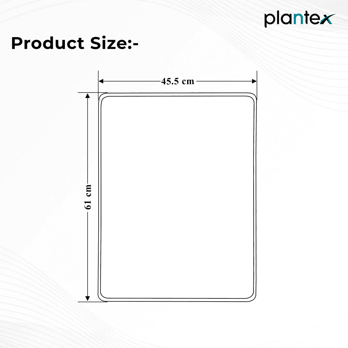 Plantex Unframed Unframed Mirror for Bedroom/Bathroom/Dressing Room/Living Room/Entryway/Wall - Rectangle Shape (18 X 24 Inch)-2