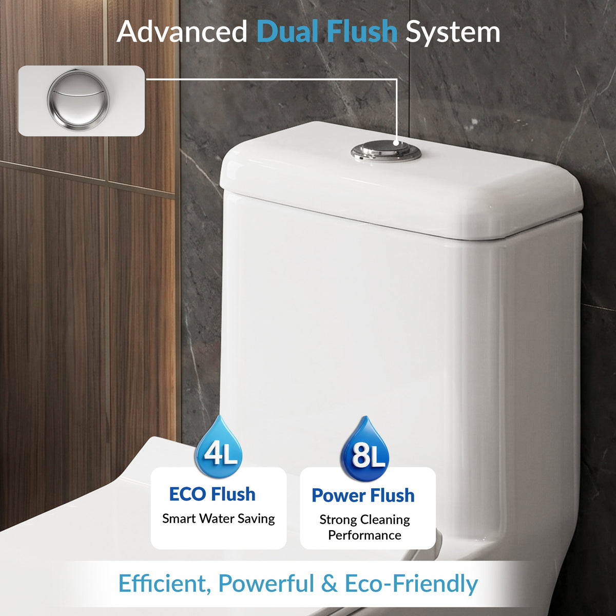Plantex Siphonic Flush System Ceramic Commode/S Trap Western Toilet with Siphonic Vacuum Flush/One Piece Western Commode With Soft Close Toilet Seat (White - Ukrain)-6