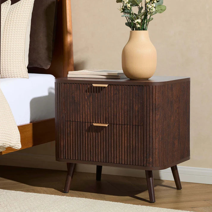 Selin 2 Drawer Bedside Table